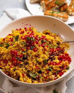 Pilaf de arroz enjoyado: ¡para Pascua!