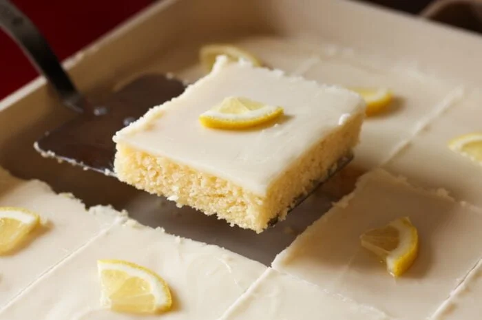 Pastel de hoja de limón – Galletas y tazas