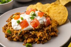 Arroz De Taco De Sartén Fácil |  Galletas y Copas