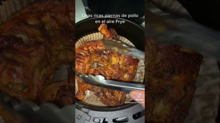 Pollo en la freidora de aire