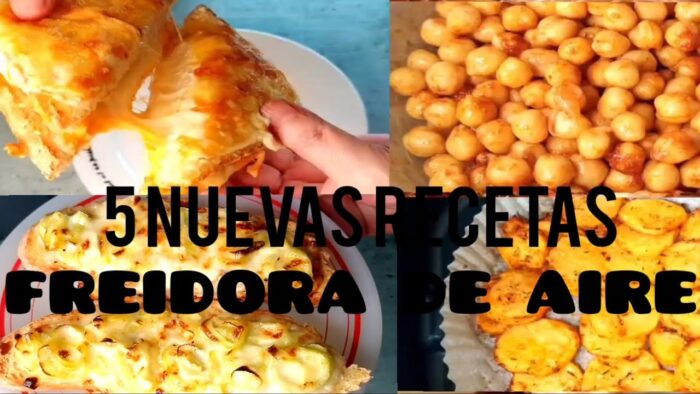 5 NUEVAS recetas FÁCILES Y RÁPIDAS en FREIDORA DE AIRE COSORI, te comerás todas, AIR FRYER