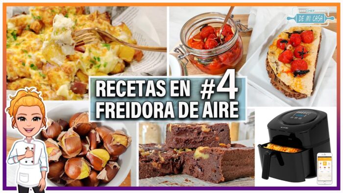 ✅ 5 RECETAS en FREIDORA sin ACEITE #4 👍FÁCILES y DELICIOSAS 😋 en la AIRFYER Blitzwolf BW-AF1