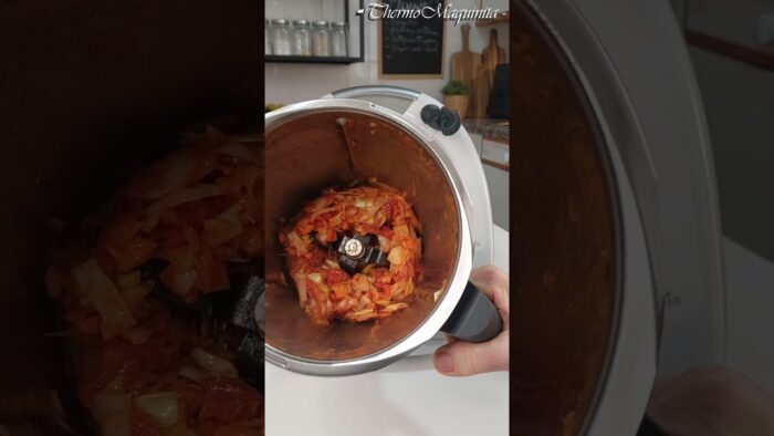 ALUBIAS a la hortelana con THERMOMIX