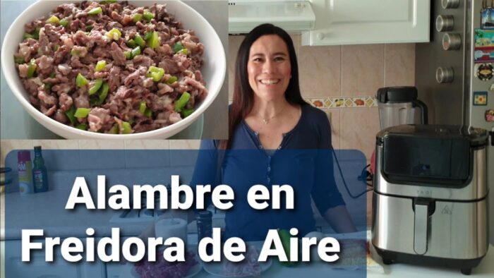 Alambre en Freidora de Aire