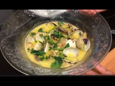 Almejas a la marinera con Thermomix Receta de Justa