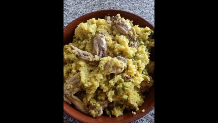 Arroz con alitas, fácil y rico con Thermomix