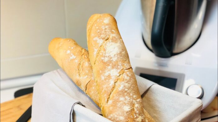 BARRAS DE PAN FÁCILES Y RÁPIDAS con THERMOMIX