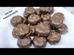 BOMBONES DE AVENA SIN AZUCAR con thermomix/COCINA FACIL/COCINA PAQUITA SALAS