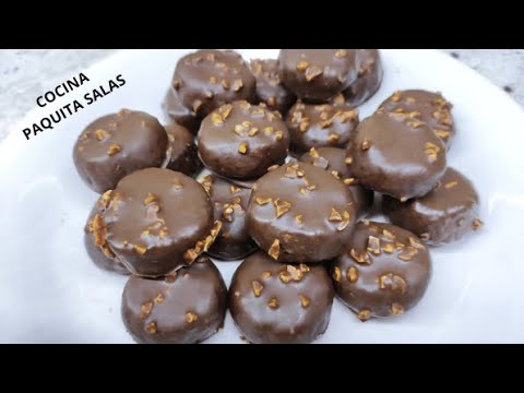 BOMBONES DE AVENA SIN AZUCAR con thermomix/COCINA FACIL/COCINA PAQUITA SALAS