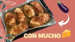 🍆 Berenjenas rellenas de CARNE … con MUCHO QUESO🧀( con Thermomix )