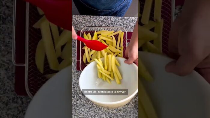 Bistec a lo pobre en la Freidora de Aire Osoji