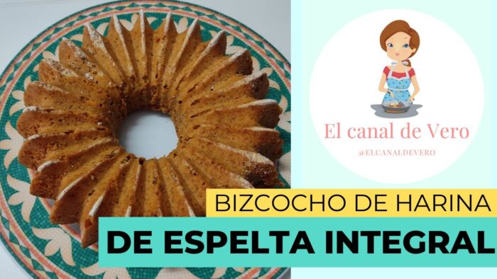 Bizcocho de harina de espelta integral con THERMOMIX