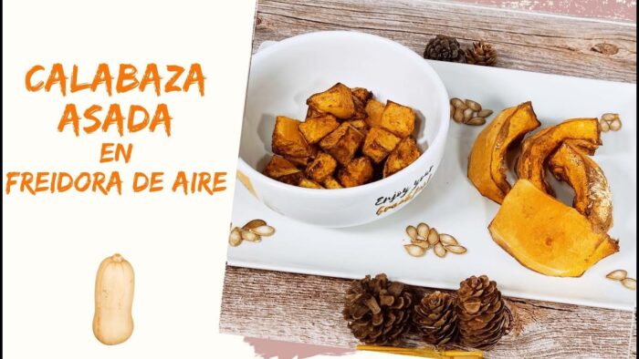 🎃 CALABAZA ASADA en FREIDORA de AIRE (AirFryer)