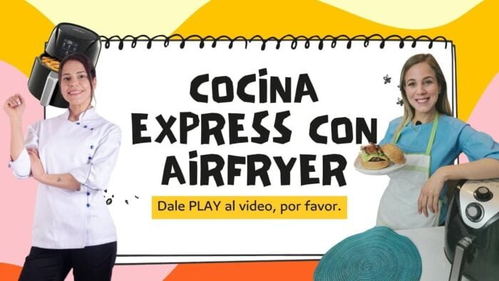 CURSO COCINA EXPRESS CON FREIDORA DE AIRE