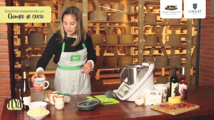 Chowder de Queso con Thermomix