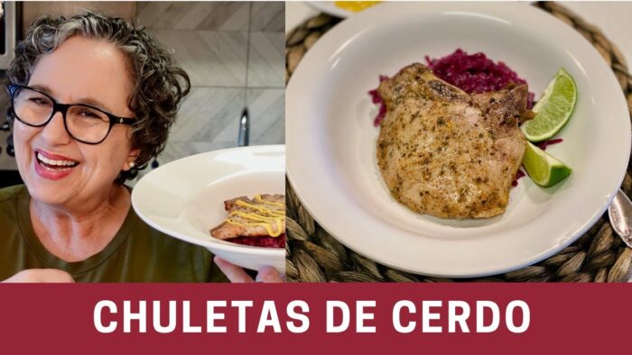 Chuletas de Cerdo en Freidora de Aire (Recetas Keto Limpio) | The Frugal Chef
