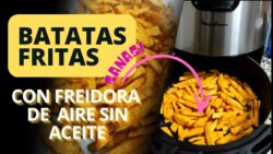 🍟 Cómo Hacer Batatas Fritas en 30 minutos ⌛ con Freidora de Aire sin Aceite