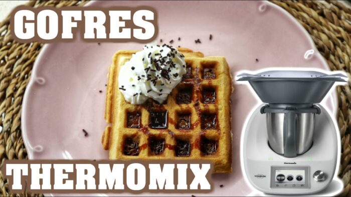 😋 Cómo Hacer GOFRES 🧇 con THERMOMIX ® 🤤