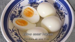 Cómo cocer huevos 🥚 en freidora de aire 9 en 1 de Silvercrest (RECETA EXPRÉS)