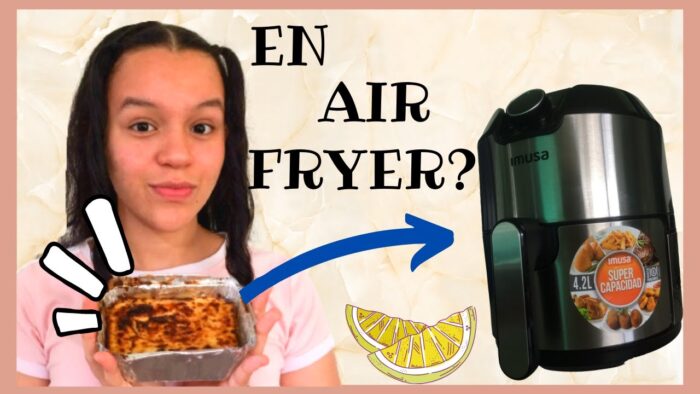 Como hacer un delicioso PUDIN DE LIMON en una freidora de aire o #AirFryer