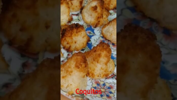 Coquitos en freidora de aire##airflayer#cosori#recetasfaciles #dulces#reposteria