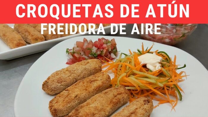 Croquetas de atún en Freidora de Aire.- RecetasdeLuzMa