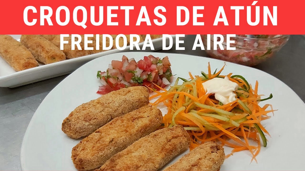 Croquetas de atún en Freidora de Aire. RecetasdeLuzMa recetástico