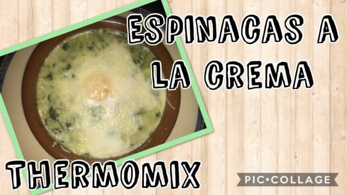 ESPINACAS A LA CREMA CON THERMOMIX | RECETA FÁCIL