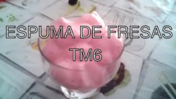 ESPUMA DE FRESAS CON THERMOMIX | RECETA FÁCIL