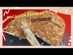 FOCACCIA EXPRESS EN FREIDORA DE AIRE COSORI DUAL BLAZE
