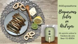 FREIDORA DE AIRE ALIEXPRESS Bear VS-8083A ¿Merece la pena?👩‍🍳 RECETA BOQUERONES FRITOS AIR FRYER