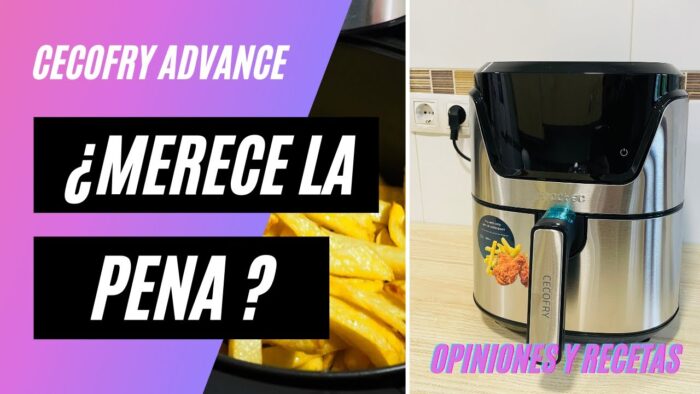 FREIDORA DE AIRE (sin aceite) CECOTEC Cecofry | 🍟 RECETAS Y OPINIONES