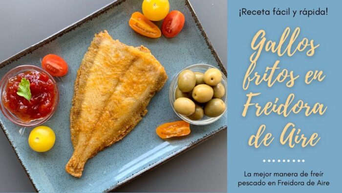 GALLOS FRITOS EN FREIDORA DE AIRE🐟 Receta Fácil, Rápida y DELICIOSA🤤