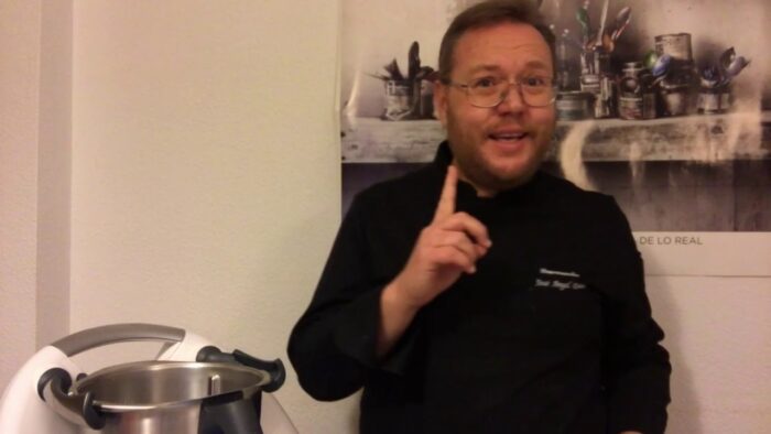 Goxua con Thermomix y José Ángel