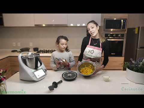 HELADO DE MANGO CON THERMOMIX