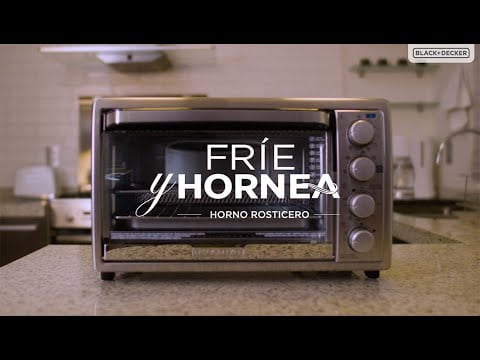 Horno Freidora de aire y Rosticero BLACK+DECKER®, TO4315SS-LA