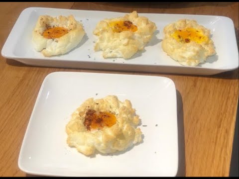 Huevos Nube con Thermomix