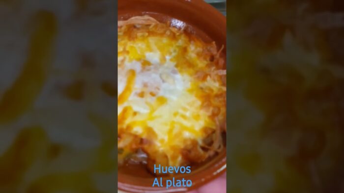 Huevos al plato en freidora de aire#airflyer#cosori#recetasfaciles