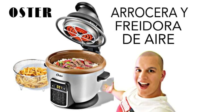 INCREÍBLE ARROCERA Y FREIDORA DE AIRE OSTER LA MEJOR HERRAMIENTA PARA LA COCINA