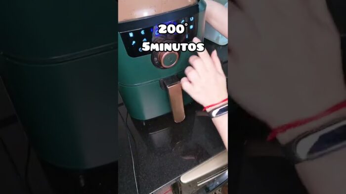 Limpieza fácil freidora de aire