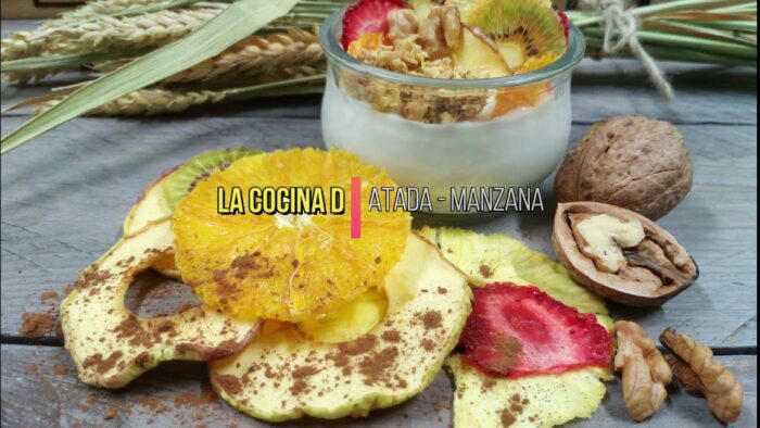 MANZANA🍎🍏 DESHIDRATADA CON FREIDORA DE AIRE | La Cocina de Matete Oficial
