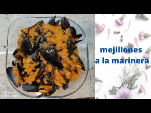 MEJILLONES A LA MARINERA  CON THERMOMIX /RECETA MUY FACIL Y RAPIDA/COCINA PAQUITA SALAS
