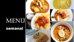 MENÚ SEMANAL 1 con THERMOMIX // IDEAS de COMIDAS  para preparar de lunes a viernes…