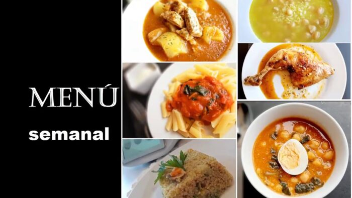 MENÚ SEMANAL 1 con THERMOMIX // IDEAS de COMIDAS  para preparar de lunes a viernes…