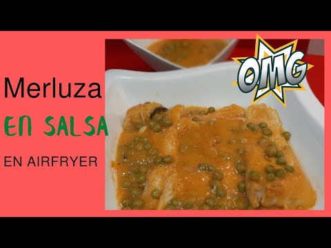 MERLUZA EN SALSA EN FREIDORA DE AIRE COSORI