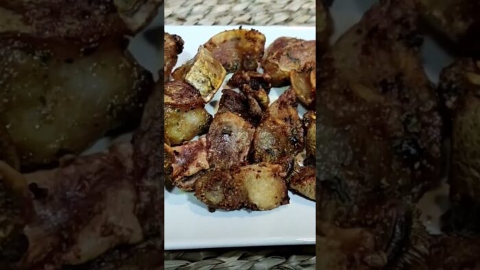 🐽 MORRO o CARETA de CERDO en FREIDORA de AIRE 😋 #short