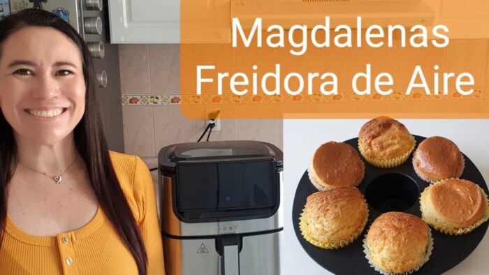 Magdalenas en Freidora de Aire | Mantecadas en Freidora de Aire