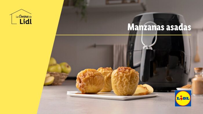 Manzanas asadas con freidora de aire caliente 🍏 | Recetas de frutas | Lidl España