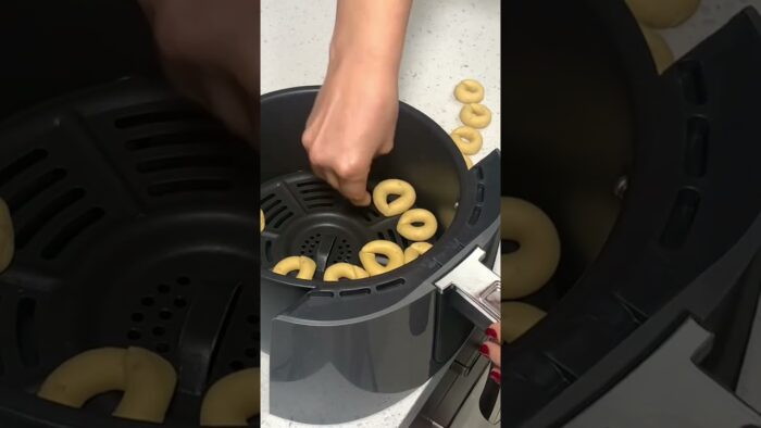 Me puse a hacer coricos en la freidora de aire