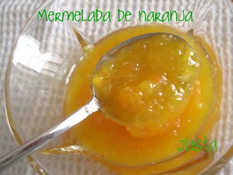 Mermelada de naranja. Realizada con Thermomix por Justa
